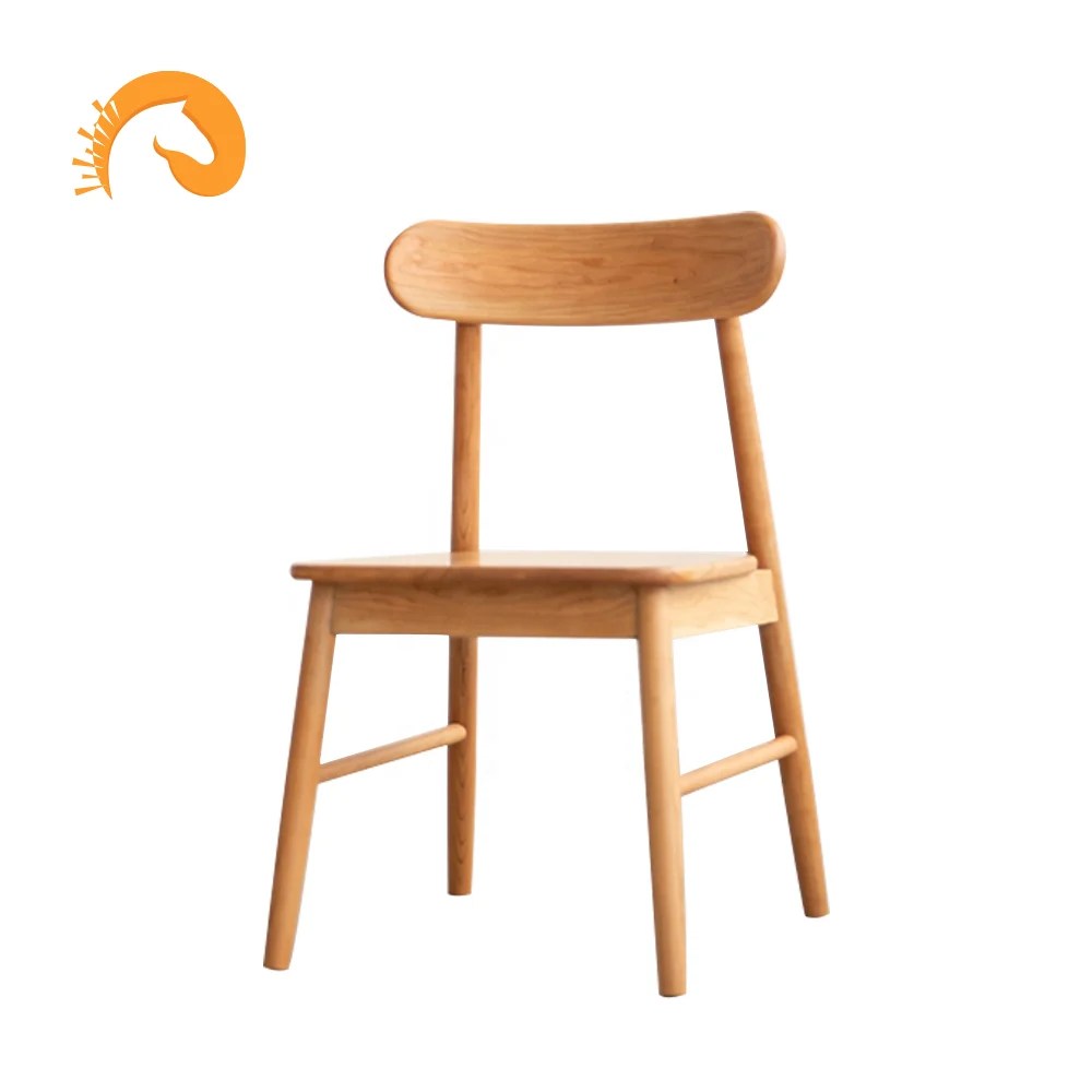 Nordic Modern Solid Wood Log Cherry Wood Chair For Dining Room Curved Back With Whole Wood With Factory Price Buy Norchair Lounge Chair Dining Room Chairs Product On Alibaba Com