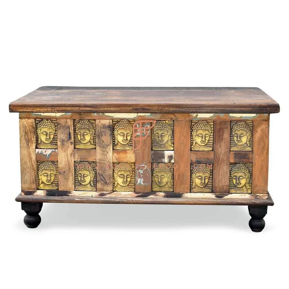 Buddha Figure Trunk Box Old Teak Wood Reclaimed Handmade Indian Furniture Design Buy Handmade Furniture Indian Handmade Furniture Traditional Handmade Furniture Product On Alibaba Com
