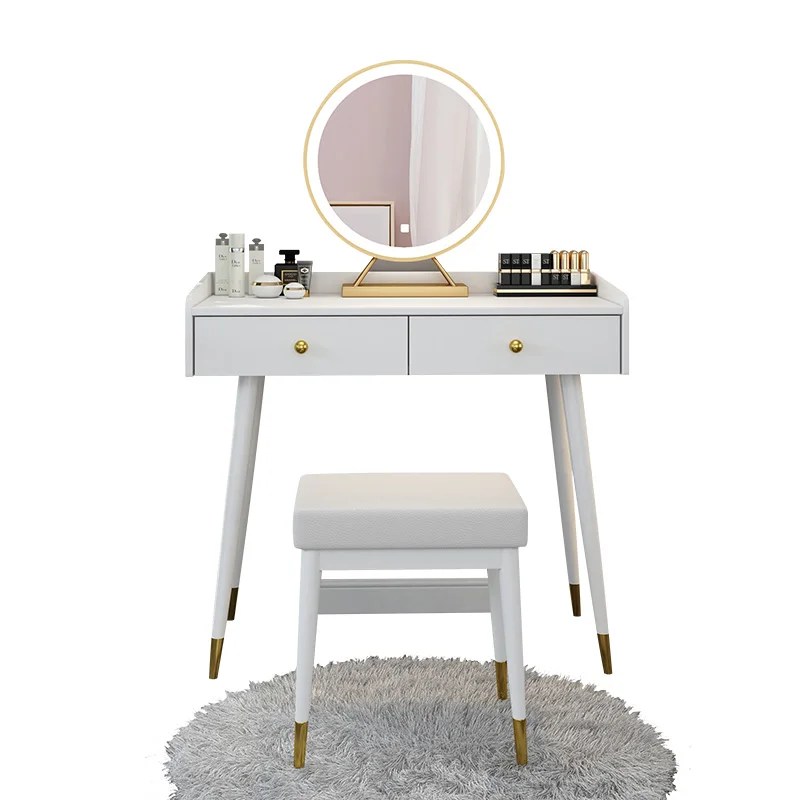 New Design Modern Vanity Desk Model Wooden Dressing Table With Mirror And Stool Tocador De Maquillaje Buy Modern Vanity Desk Model Wooden Dressing Table Tocador De Maquillaje Product On Alibaba Com