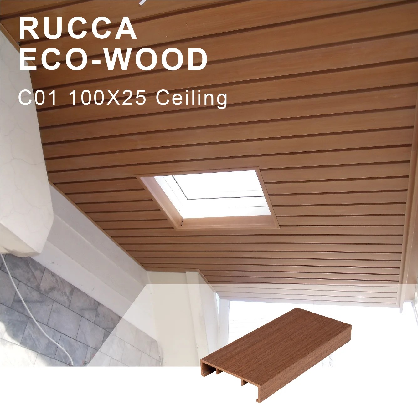 Foshan Ruccawood Wpc Indoor Decorative Suspended Ceiling Panel Pvc False Ceiling Panel Design For Living Room Bathroom 100 25mm View False Ceiling Ruccawood Product Details From Foshan Ruccawood Co Ltd On Alibaba Com