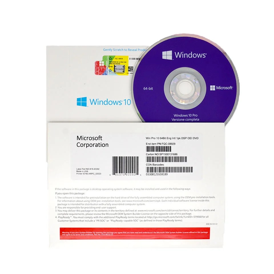 Original Microsoft Windows 10 Pro Activation Key Code Win 10 Professional Operating System Software Buy Windows 10 Professional Genuine Microsoft Windows 10 Professional 32bit 64bit Product Digital Key Win 10 Pro