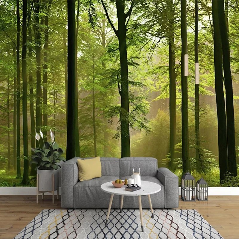 Kustom 3D Foto Wallpaper Hutan Hijau Pohon Pemandangan Alam Lukisan Kertas Dinding Untuk Ruang Tamu Kamar Tidur Latar Belakang Lukisan Dinding - Buy Hutan Kertas Dinding,Kertas Dinding Hutan,Hutan Mural Dinding Product On 800_X_800_jpg