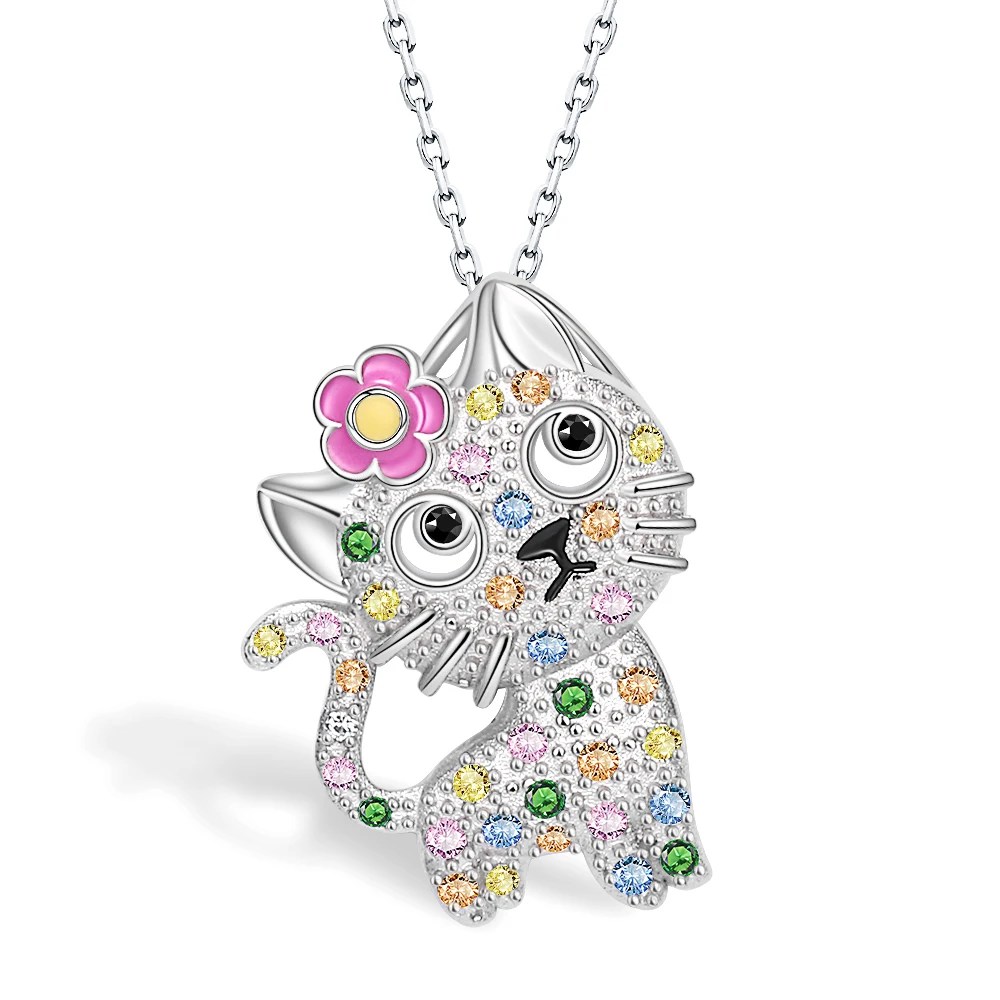 Perhiasan Indah 925 Sterling Silver Liontin Kalung Kucing Kitty Untuk Anak  Perempuan Pecinta Kucing - Buy 925 Perak Liontin Kalung,Lucu Kucing Liontin  Kalung,Liontin Kalung Forboy Dan Gadis Product on Alibaba.com