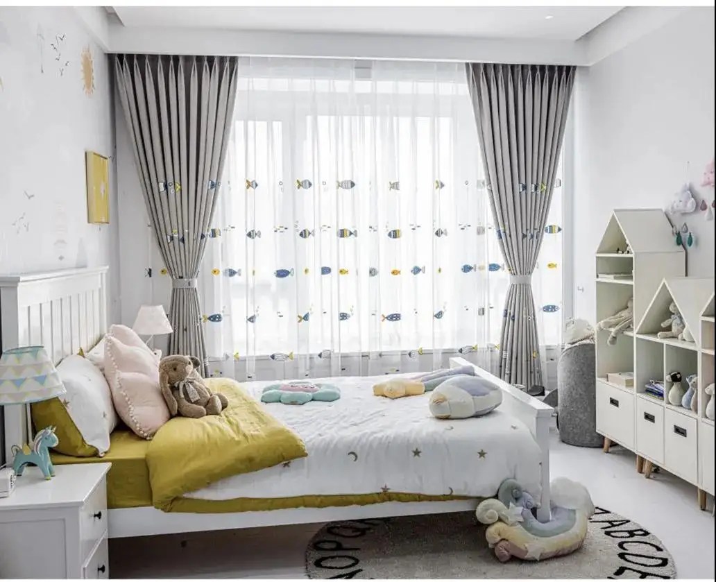 Kamar tidur gambar kartun, kamar tidur kartun yang digambar tangan dengan lampu. Tirai Kamar Tidur Kartun Lucu Biru Elegan Buy Tirai Kamar Tidur Kartun Anak Tirai Bordir Gorden Anak Product On Alibaba Com