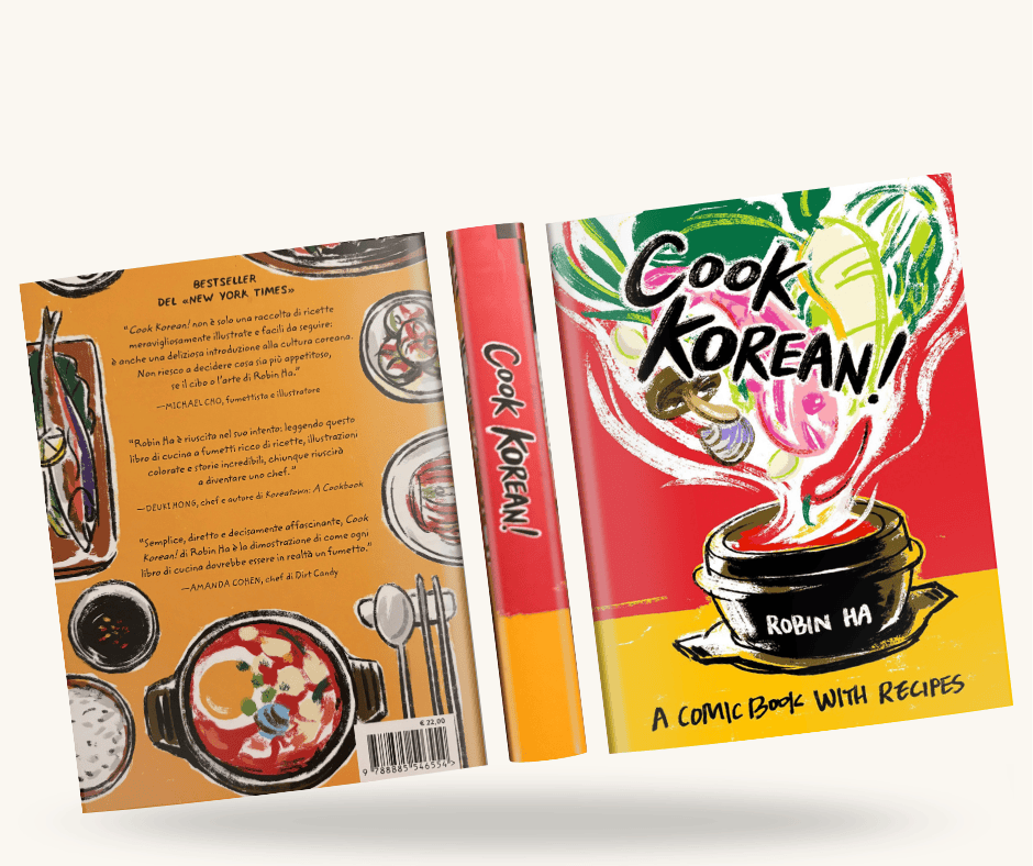 Cook Korean! di Robin Ha: il ricettario coreano che si legge come un fumetto