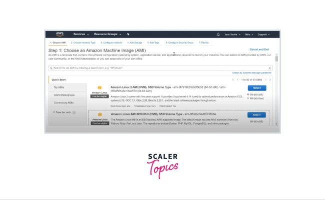 How To Create EC2 Instance In AWS? - Scaler Topics