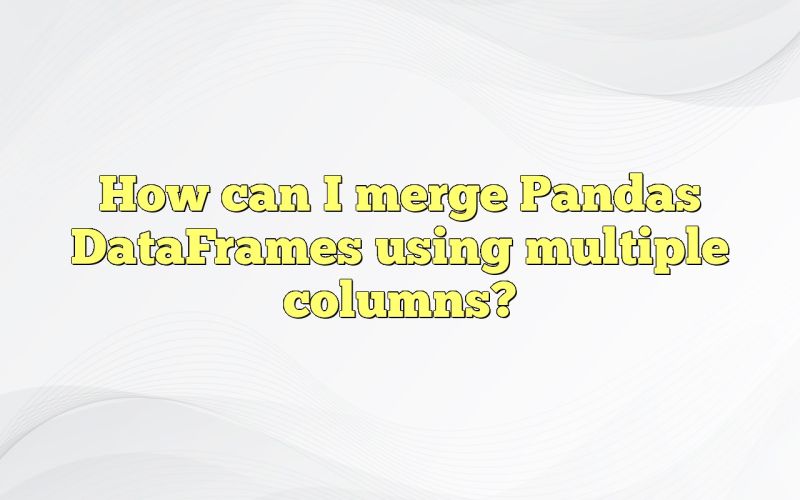 How Can I Merge Pandas Dataframes Using Multiple Columns - Premium Gradient Background Gallery - 4K