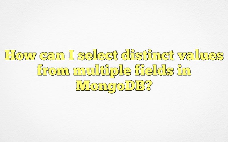 Mongodb Selecting Distinct Records Based On Multiple Fields Stack - Download Incredible Vintage Illustration | Mobile
