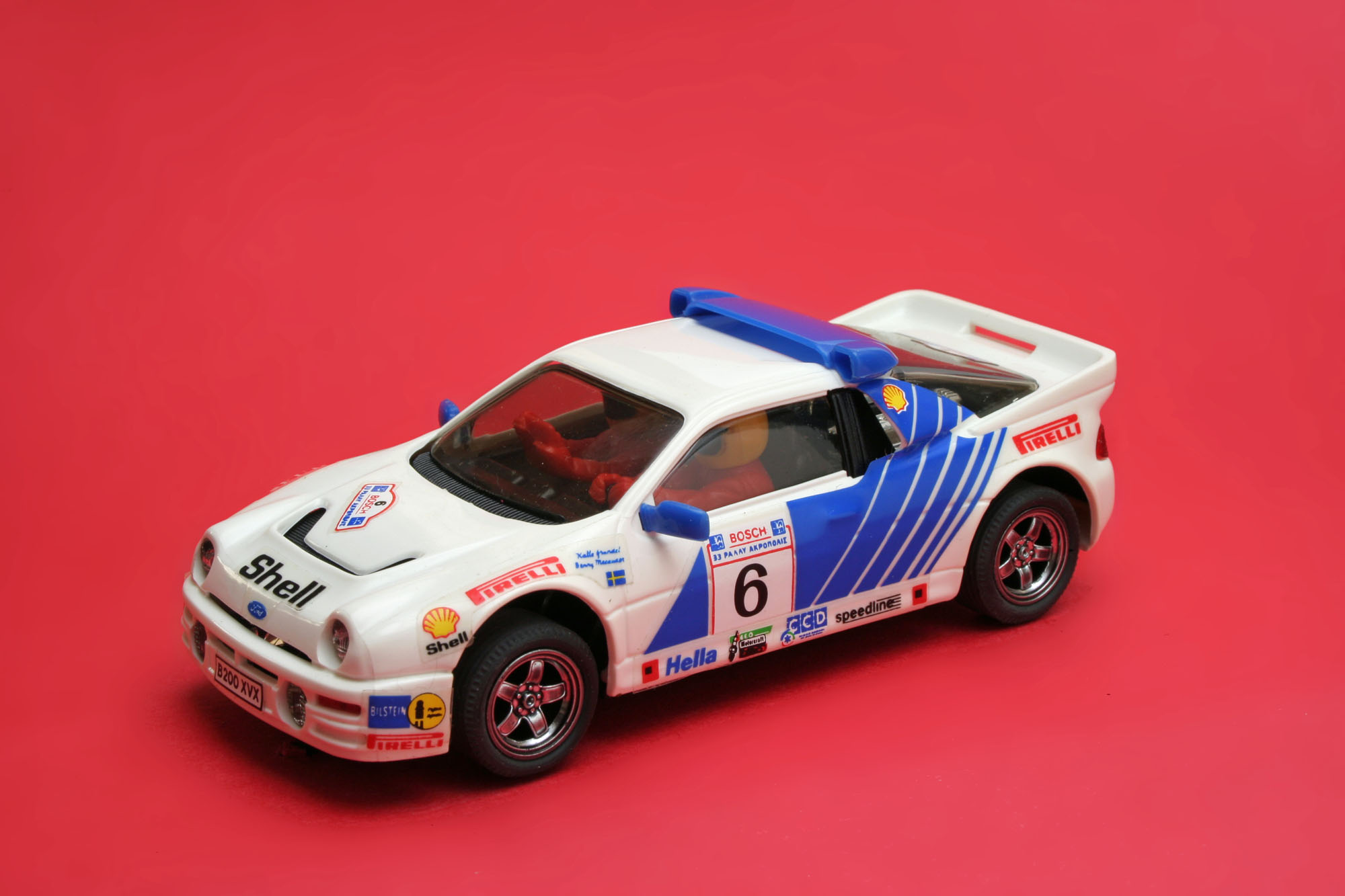 FORD RS 200 SCALEXTRIC - Neuf - Voiture De Slot Racing