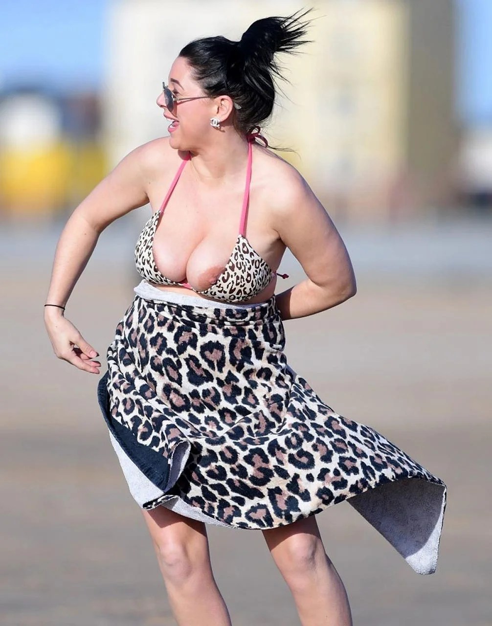 Fatty Simone Reed Nip Slip in Benidorm - Scandal Planet
