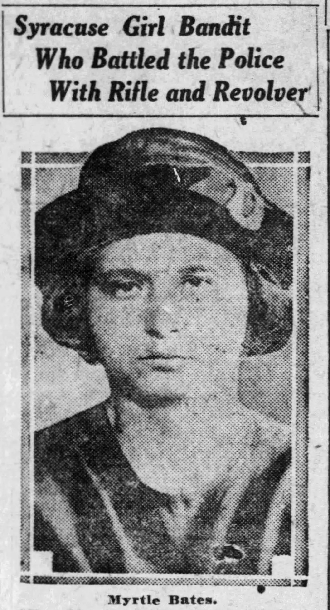 Myrtle Bates - Girl Bandit
