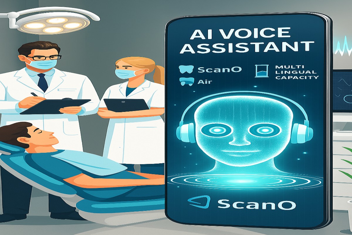 image of AI dental assistant in dentistry