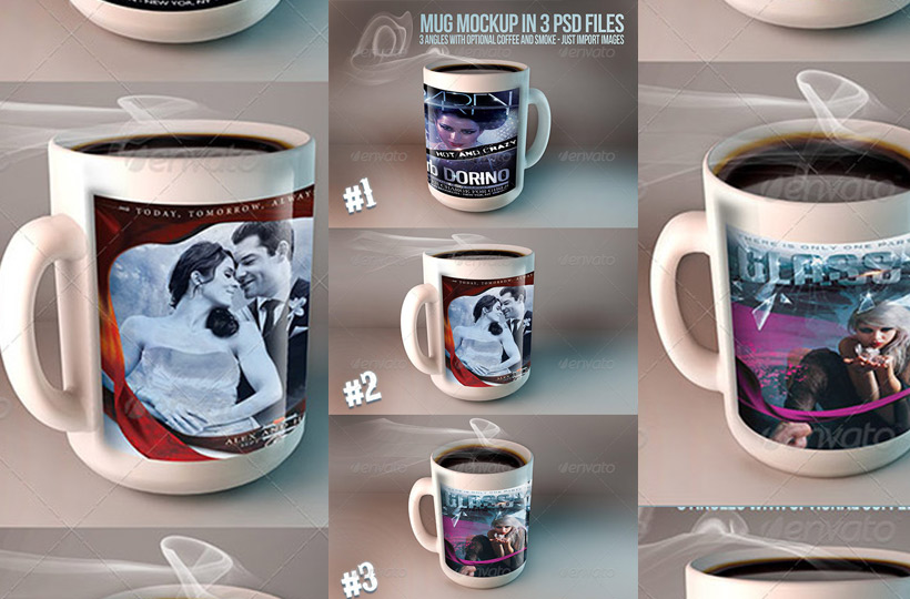 This free mug mockup can be good for creating designers portfolio as well. Mug Mockup Free Download