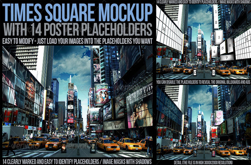 Find more time square billboard mockup exclusive object mockups and graphic assets from independent creators. Times Square Mockup
