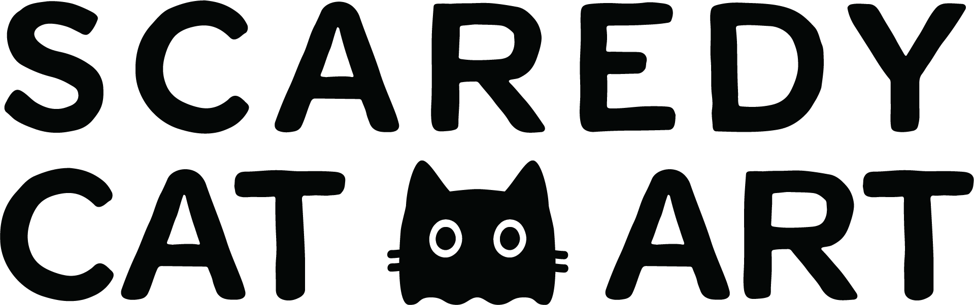 Scaredy Cat Art Logo