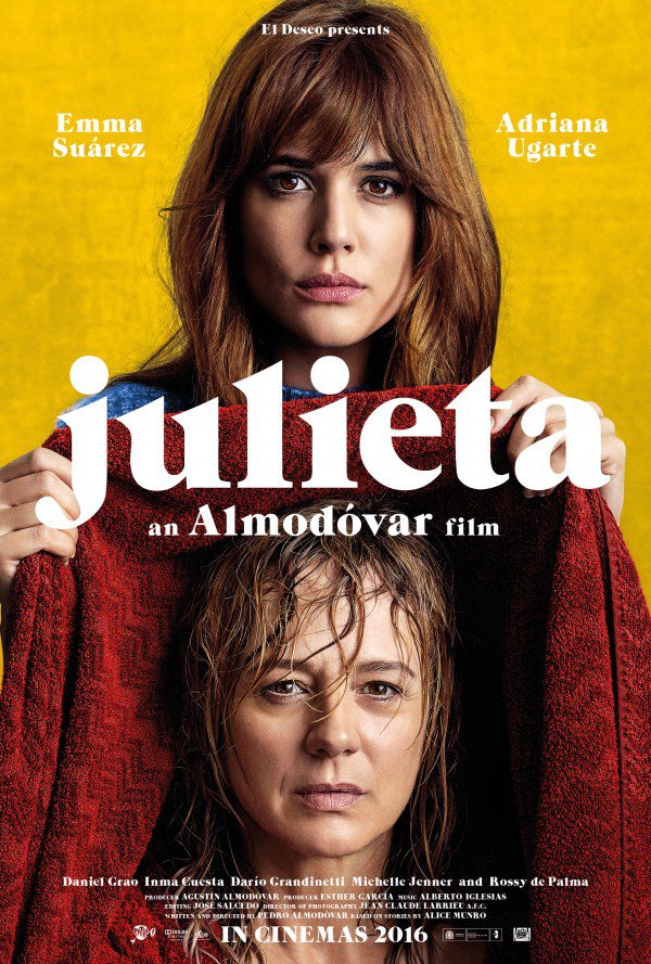 Julieta giovedì da 26 maggio