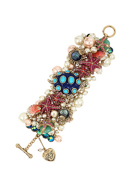 BETSEY AND THE SEA BAUBLE BRACELET €150 betseyjohnson.com