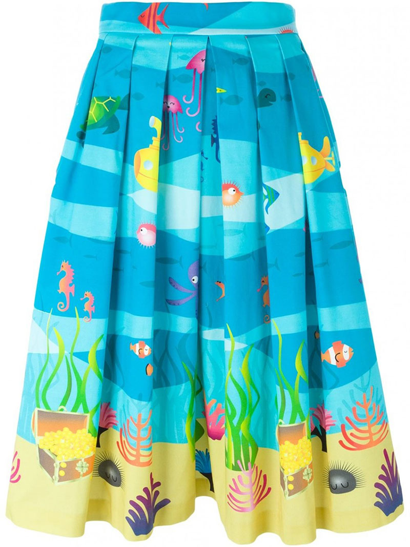 Ultrachic Skirt With Print €190 tessabit.com