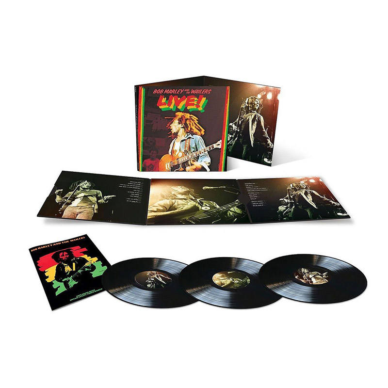 Bob Marley & The Wailers Live! (3 LP) € 40,49