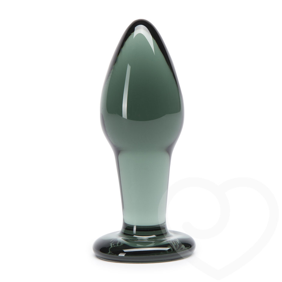 Fifty Shades Darker Something Darker Glass Butt Plug $34.99 Lovehoney.com