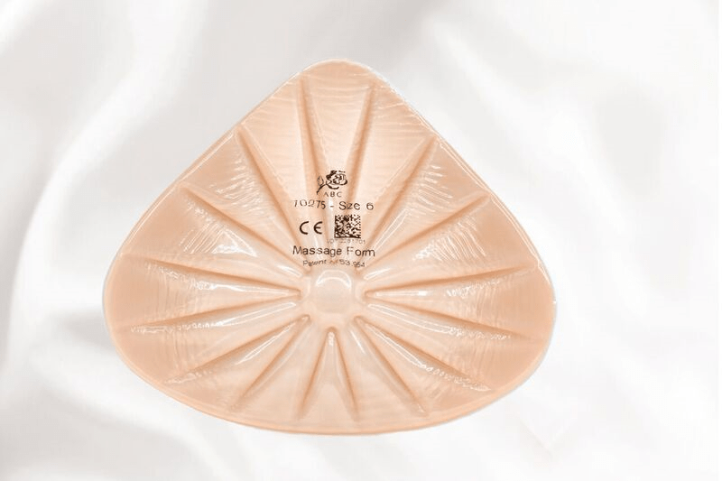 Features the classic triangle shape with an average profile in the bra cup. Back layer features a patented design that massages, cools and hugs the chest wall for a comfortable fit.