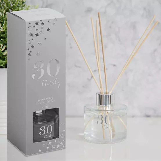 Happy Birthday Diffuser Scarlet Ribbons - Mountain Texture Collection - High Resolution Quality