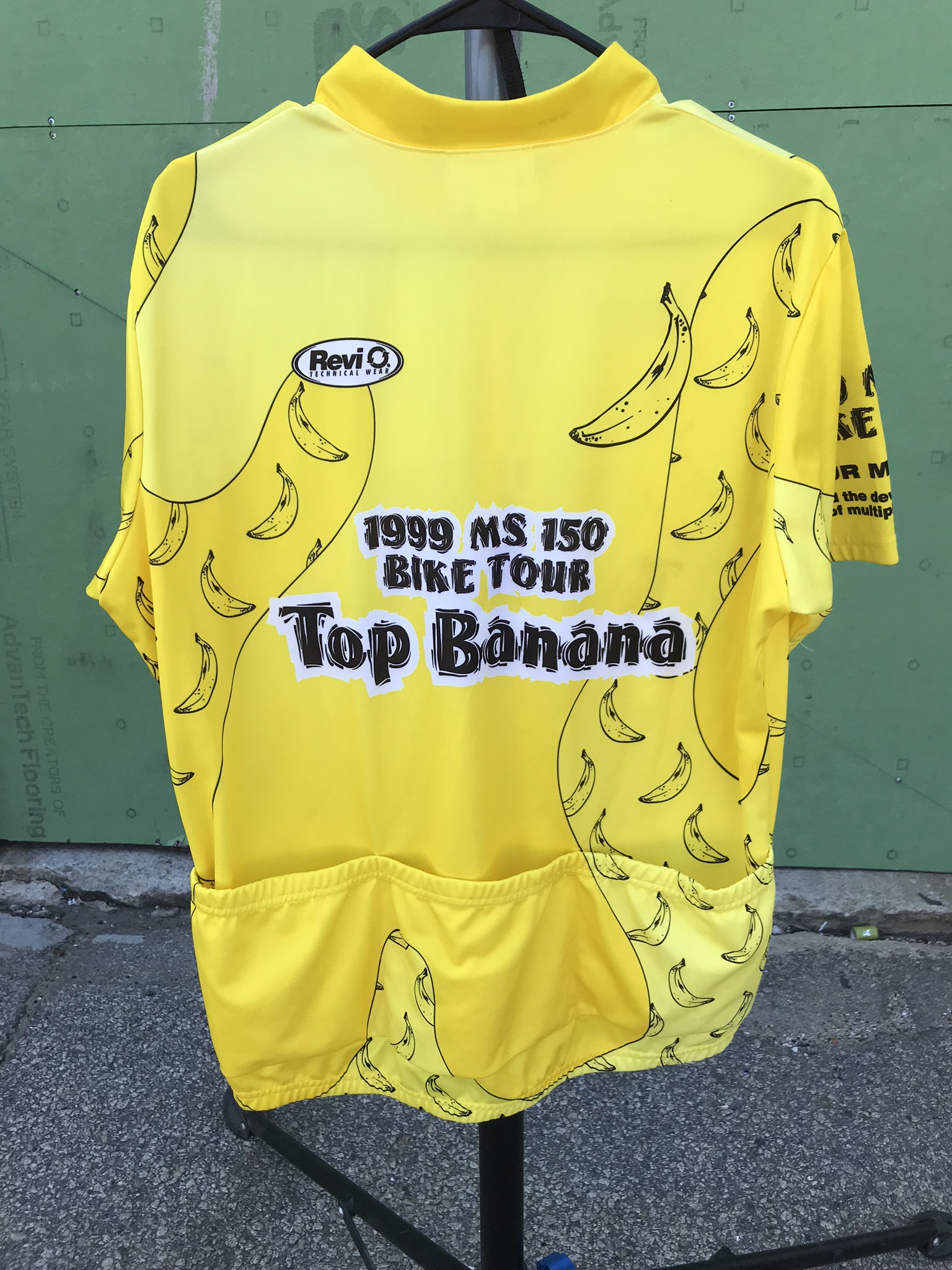 Yellow Top Banana Jersey Second Chance Bikes
