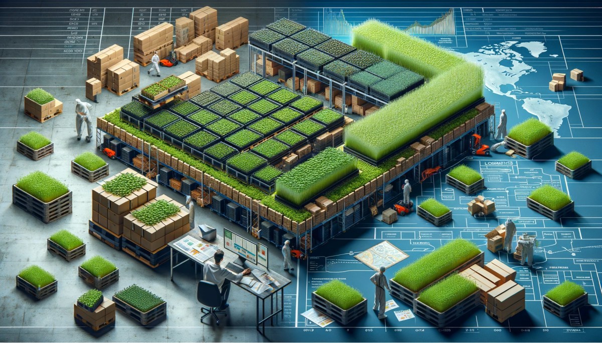 Efficient Microgreen Supply Chain