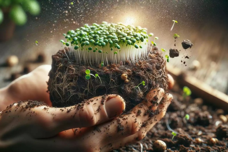 Soil-Based Microgreen Cultivation