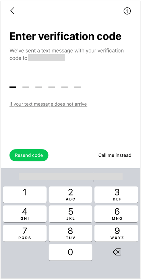 Sign Up Account Transfer Issues LINE Help Center Auth Code En 