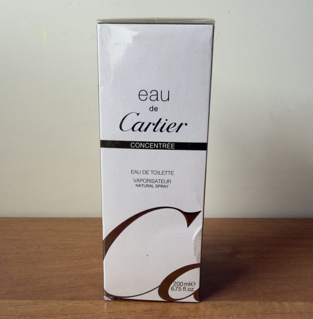 Eau de Cartier Concentrée – Eau de Toilette 200 ml Vaporisateur Natural Spray