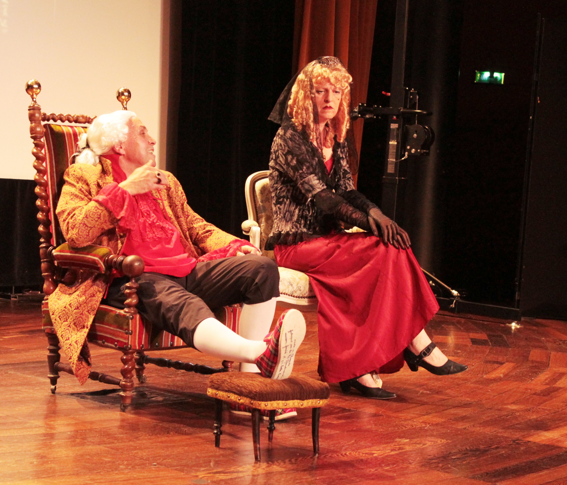 Le vice-roi et Madame, la cousine du vice-roi