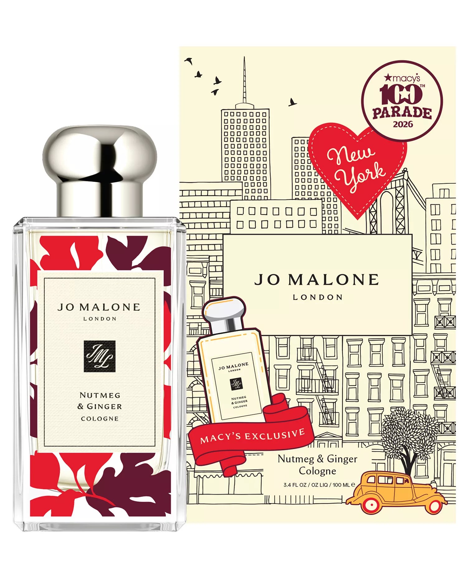 NUTMEG & GINGER (MACY'S 100th PARADE EDITION) (2026) • JO MALONE