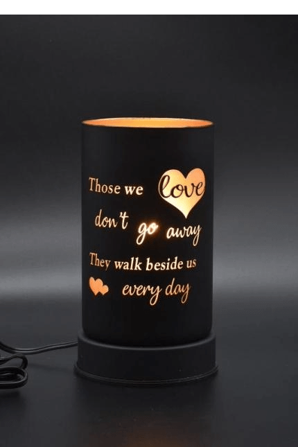 Designer Oil Warmer Those we Love... Don't go away