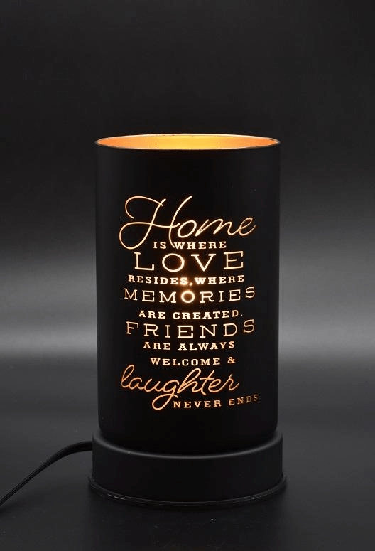 Designer Oil Warmer Home is Where Love resides