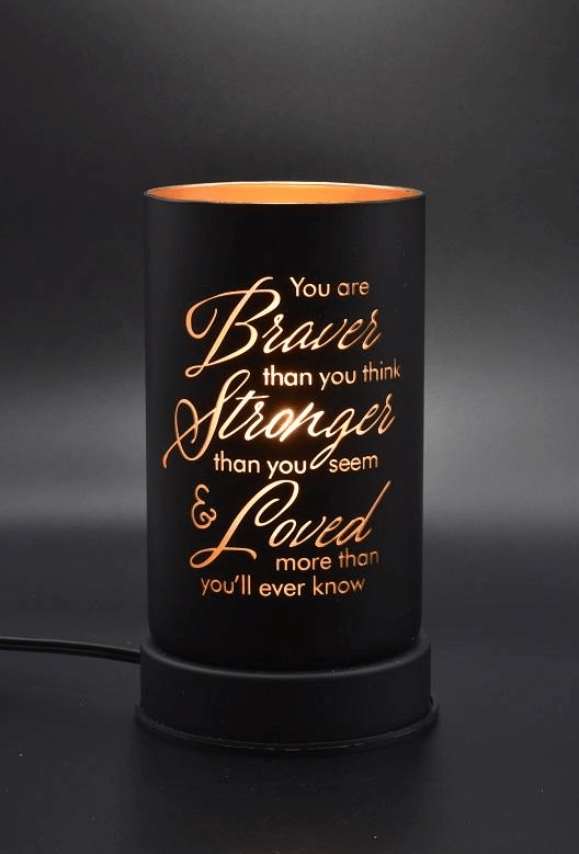 Designer Oil Warmer You are Braver than you think...