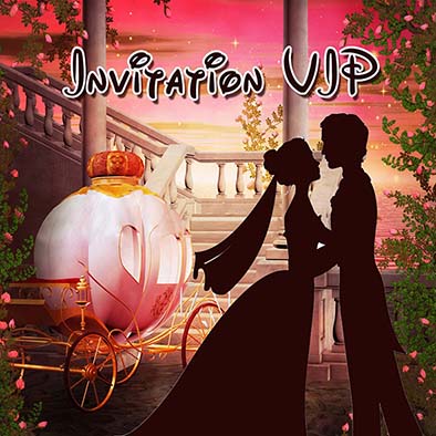 Invitation repas de mariage modèle Clémence