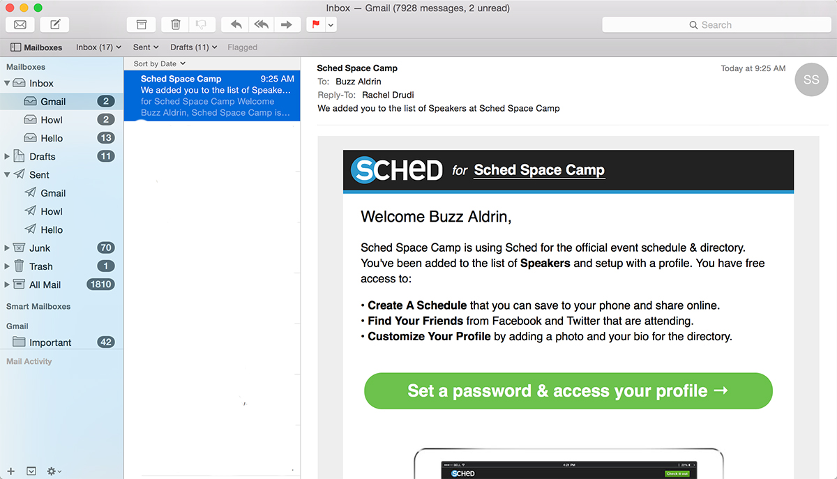 Let Speakers Edit Their Profile Sched