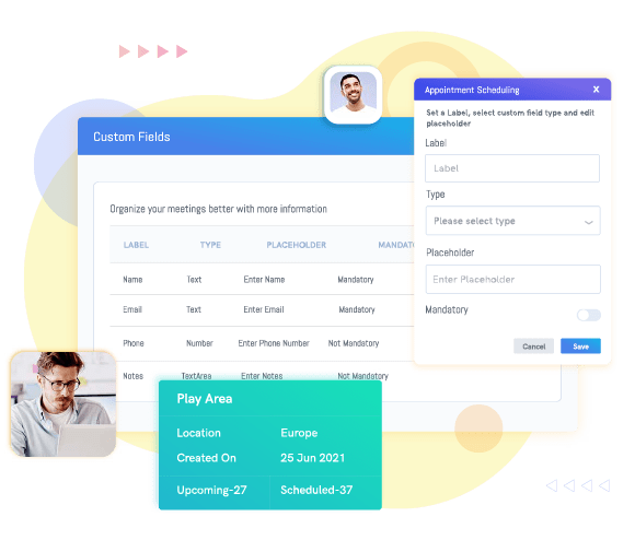 Custom Fields Schedule Cc By 500apps - Premium Minimal Art Gallery - HD