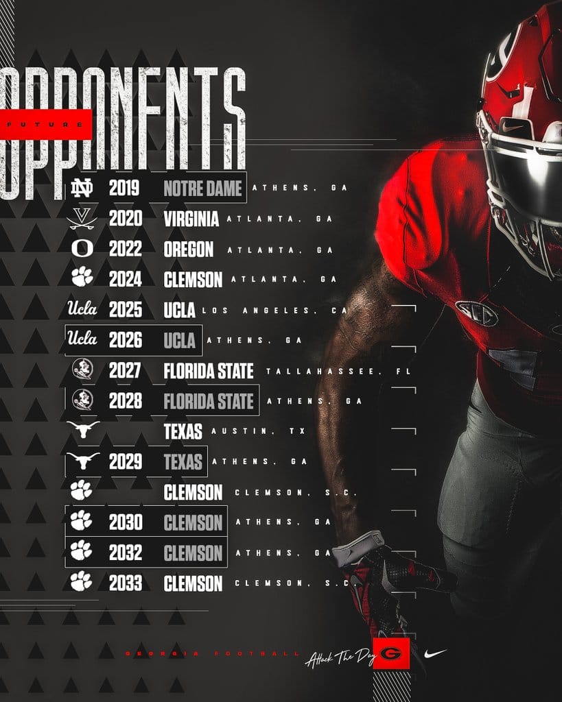 Stay Ahead Of The Game Georgia Football Schedule 2026 Revealed Image 31 