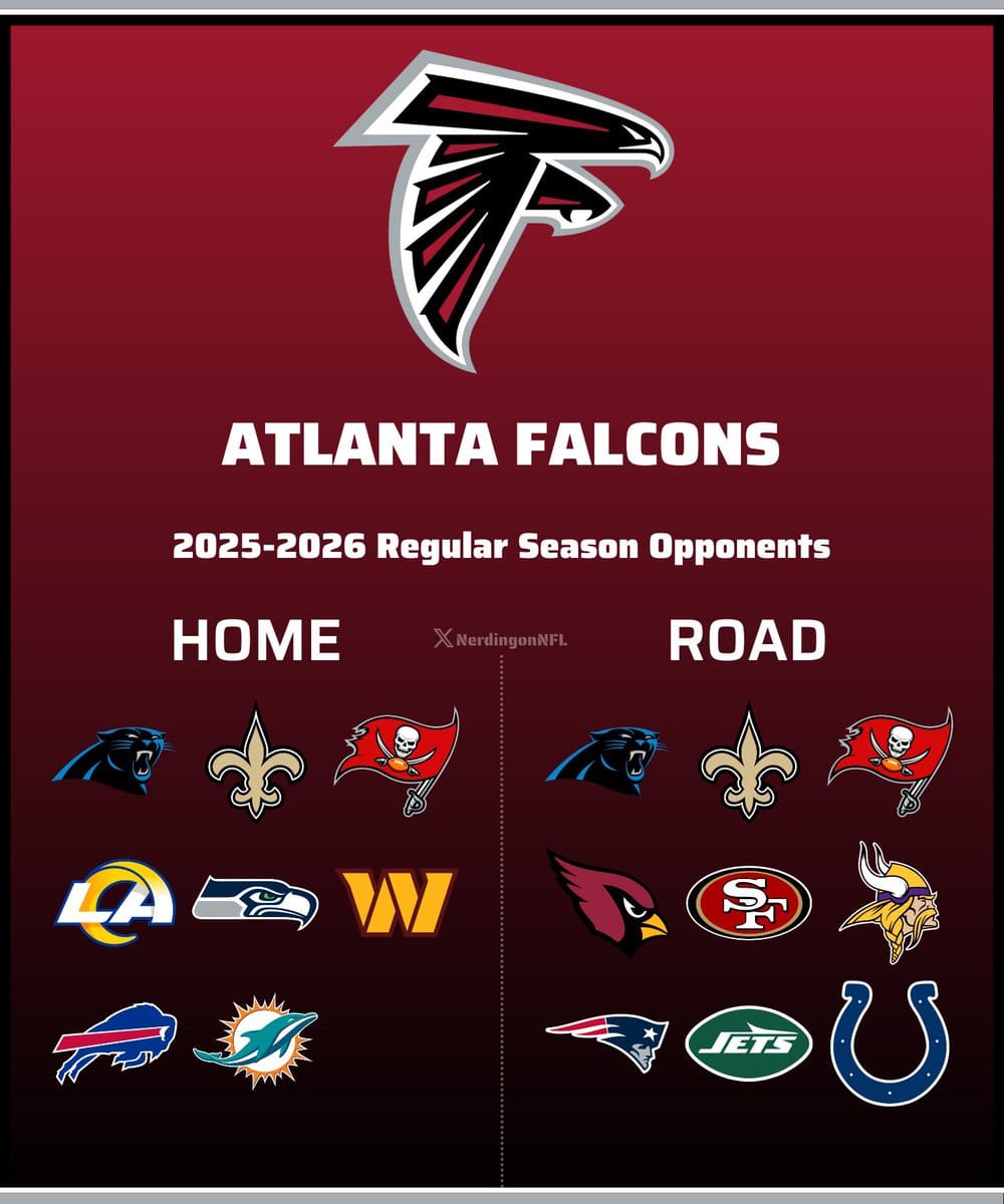 Falcons Schedule 2026 Image 135 