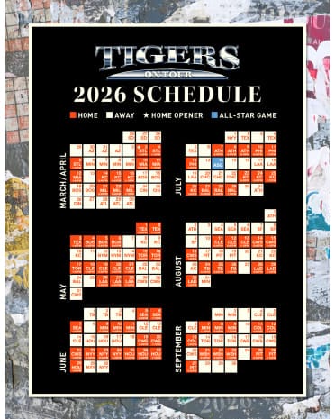 Detroit Tigers Schedule 2026 Image 227 