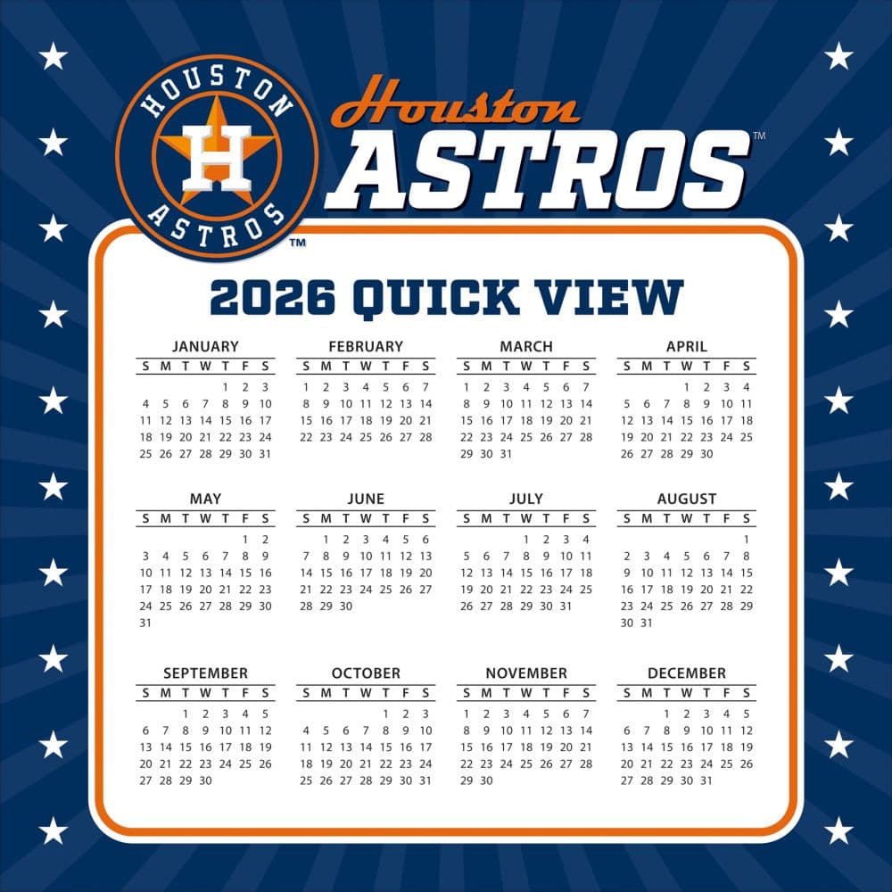 Astros 2026 Schedule Image 365 