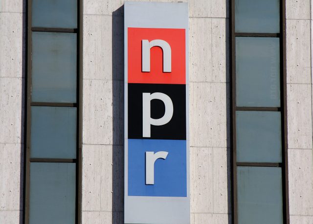 Image of NPR sign 
