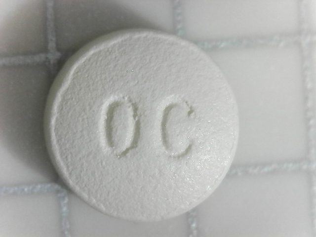 Oxycodone pill
