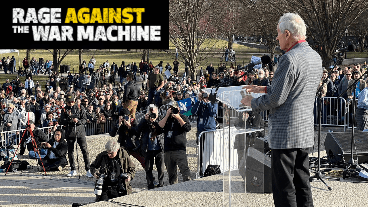 Rage Against the War Machine Speeches
