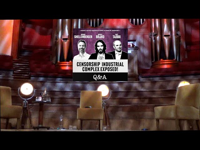 Q&A: Twitter Files & Government Censorship (W/ Matt Taibbi, Michael ...