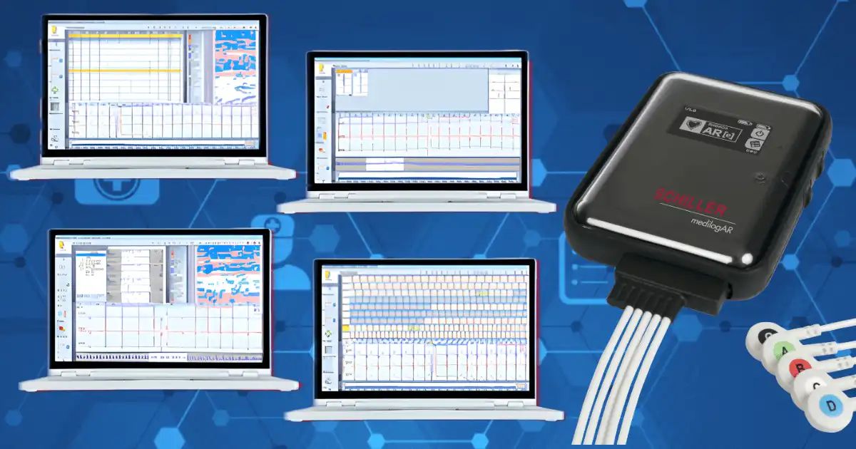 medilog® DARWIN2 Holter ECG analysis software interface