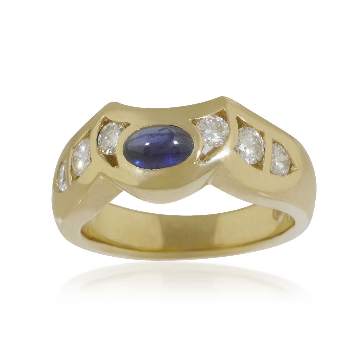 Welchen preis hat ein 5 karat verlobungsring? Diamant-Ring mit 8 Baguette und 39 Vollschliff Diamanten 1