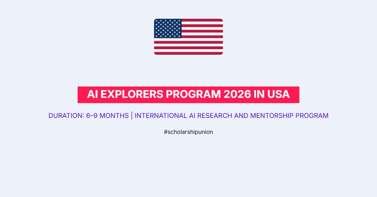 AI Explorers Program 2026 In USA Ai Explorers Program 2026 Usa 